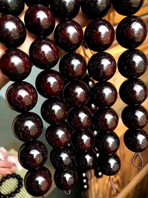 2016年度最爆1.8金星手串,透亮包浆成色,真正意义上的黑珍珠！1.8