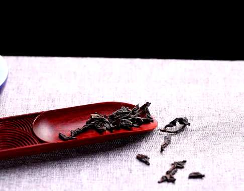 印度小叶紫檀【云纹·茶则】高密老料手工茶道用具