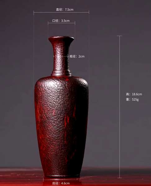 雅器|花瓶造型秀气典雅,快刀雕刻技艺,使得肌理更加独特 生活,其