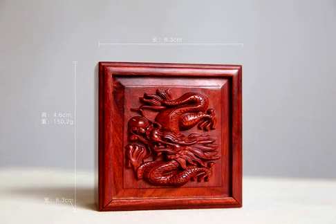 祥龙文盒印度小叶紫檀,文盒|首饰盒,采用传统手工艺榫卯结构——