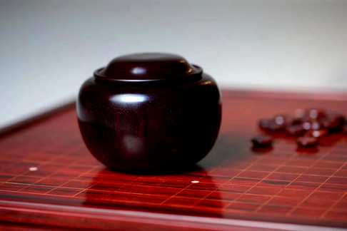 围棋罐,也可作茶叶罐整木高油密老料质感细腻直径11.5cm高8.7cm