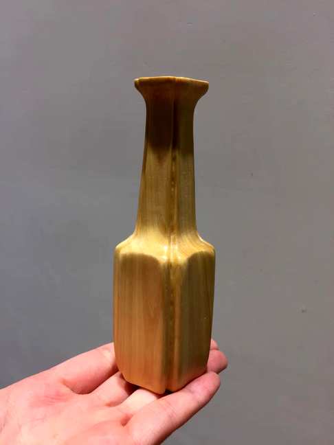 它是,香道器具收纳,更是,案上一个花瓶！,黄杨木花器