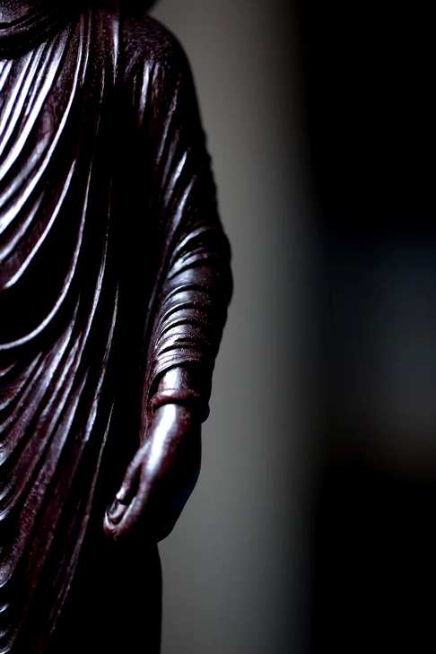 小叶紫檀犍陀罗·佛像,佛像庄严,技艺精悍,雕刻精美 悠悠古风徐