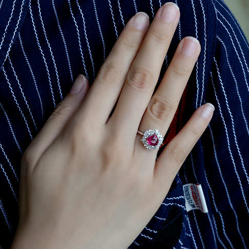 红宝石戒指--红宝石-B253818I20001