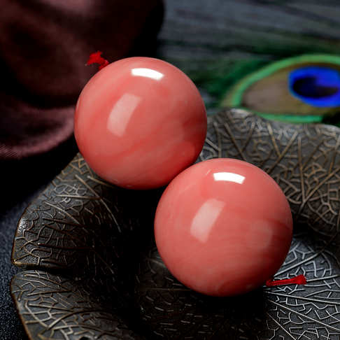 26mmMOMO珊瑚圆珠（两件）--红珊瑚-MOMO-B10DD19D30002