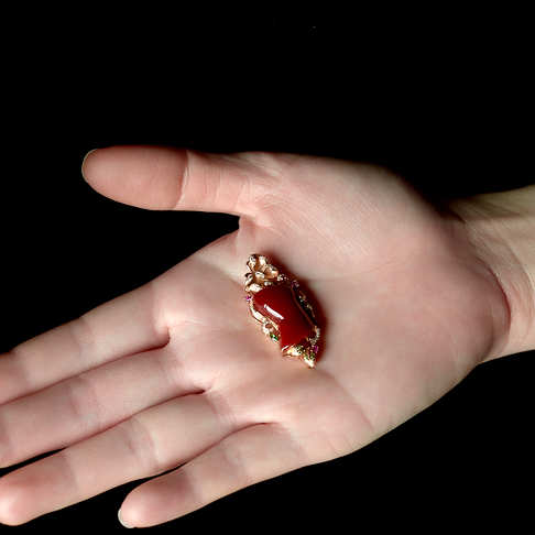 阿卡牛血红珊瑚随形用款--红珊瑚-阿卡-F10HG22C14007