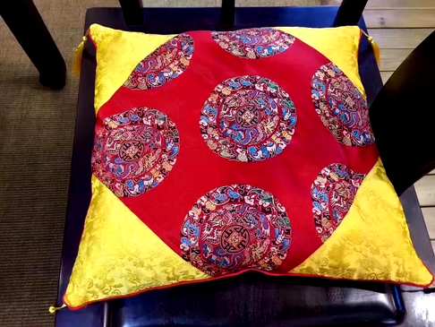 紫檀粉抱枕/靠枕也可作为坐垫7斤/对e4006554