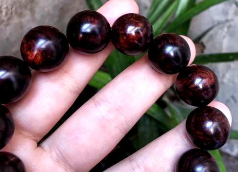 海南黄花梨1.6野生油梨老料双面天眼高端暗紫底玻璃底材质。