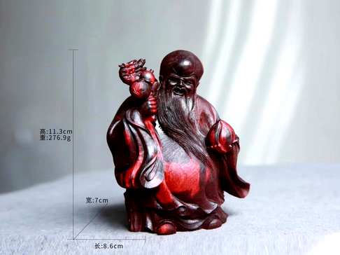 人们常把福与寿禄组合在一起来表达一种美好愿望是中国民间信仰的三位神仙象